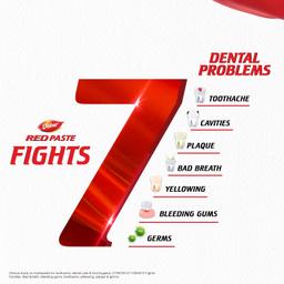 DABUR Red Toothpaste-600G (150Gx4)World'S No.1 Ayurvedic Paste|Fluoride Free|Helps In Bad Breath Treatment, Cavity Protection, Plaque Removal|For Whole Mouth Health|Power Of 13 Potent Ayurvedic Herbs