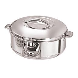 N-Duraa Stainless Steel Idli Maker with 4 Plates (16 Idly) Idli Cooker Pot & N - Duraa Hot & Cold Stainless Steel Casserole, 1500ML,