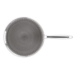 N - Duraa Triply Heavy Thickness Stainless Steel Honey Comb Surface Dosa Tawa 290mm