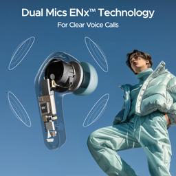 boAt Airdopes 311 Pro Truly Wireless in Ear Ear Buds w/Up to 50 HRS Playtime, Dual Mics with ENx™ Tech, 50 ms Low-Latency Beast™ Mode, ASAP™ Charging, IWP™ Tech(Dusk Blue)