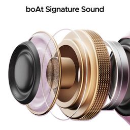 boAt Airdopes 311 Pro Truly Wireless in Ear Ear Buds w/Up to 50 HRS Playtime, Dual Mics with ENx™ Tech, 50 ms Low-Latency Beast™ Mode, ASAP™ Charging, IWP™ Tech(Lavender Rush)