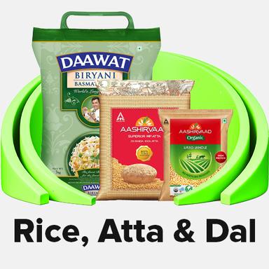 Rice, Atta & Dal