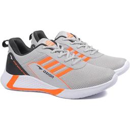 ASIAN Men's Bouncer-01 Sports, Walking, Gym, Training, Running Shoes- Orange