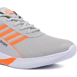 ASIAN Men's Bouncer-01 Sports, Walking, Gym, Training, Running Shoes- Orange
