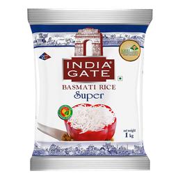 India Gate Basmati Rice Super, 1kg