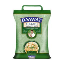 Daawat Biryani Basmati Rice, 5 Kg| World’s Longest Rice Grain expands 24mm* | Tasty, Non-sticky & Rich Aroma |Naturally Aged