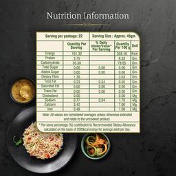 Daawat Biryani Basmati Rice, 5 Kg| World’s Longest Rice Grain expands 24mm* | Tasty, Non-sticky & Rich Aroma |Naturally Aged