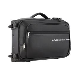 Lavie Sport 45 cms Premium Majestic NV Overnighter Laptop Trolley | Trolley Bag Black