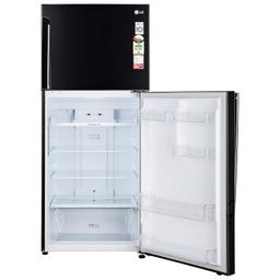 LG 412 L 1 Star Frost-Free Smart Inverter Double Door Refrigerator (GL-T432AESR, Ebony Sheen, Convertible & Door Cooling+)