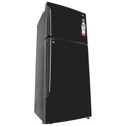 LG 412 L 1 Star Frost-Free Smart Inverter Double Door Refrigerator (GL-T432AESR, Ebony Sheen, Convertible & Door Cooling+)