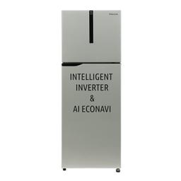 Panasonic 260 L Double Door 3 Star AI Enabled Inverter Technology Frost Free Refrigerator (NR-TH272CVHN, Electric Grey, Jumbo Fresh Vegetable Basket,2023 Model)