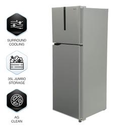 Panasonic 260 L Double Door 3 Star AI Enabled Inverter Technology Frost Free Refrigerator (NR-TH272CVHN, Electric Grey, Jumbo Fresh Vegetable Basket,2023 Model)