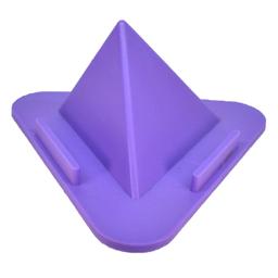 Portable Three-Sided Triangle Stand Mobile Paradise Pyramid Shape Mobile Holder (Pack of 2)