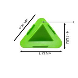 Portable Three-Sided Triangle Stand Mobile Paradise Pyramid Shape Mobile Holder (Pack of 2)
