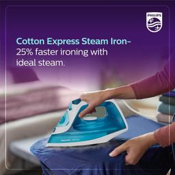 Philips Steam Iron DST0820/20 – 1250-watt, Black