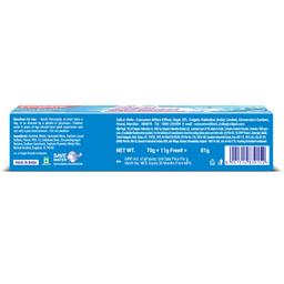 Colgate MaxFresh Toothpaste, Blue Gel Paste with Menthol for Super Fresh Breath, 70g + 11g (Peppermint Ice)