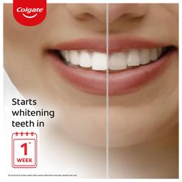 Colgate Visible White Toothpaste 200g (100g x Pack of 2) Teeth Whitening Starts in 1 week, Safe on Enamel, Stain Removal and Minty Flavour for Fresh Breath