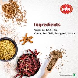 MTR Sambar Masala Powder,Authentic, mouth watering South Indian rasam, 200 G,Pack of 1