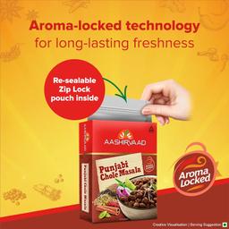 Aashirvaad Punjabi Chole Masala, 100g, Blended Spice for Authentic Taste and Colour
