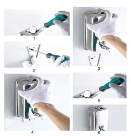 Wall Mounted Stainless Steel Liquid Soap Shampoo Sanitizer Handwash Lotion Gel Conditioner Dispenser with Brass Made Pump for Bathroom Kitchen Chrome Plated (800 Ml)