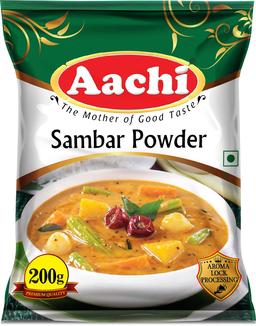 Aachi Sambar Powder Pouch, 200 g