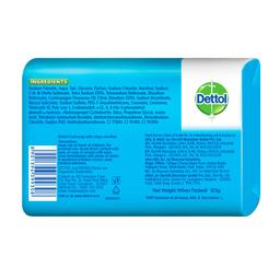 Dettol Cool Germ Protection Bathing Soap bar, 125gm (Pack of 4)