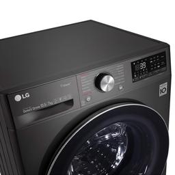 LG 9 Kg 5 Star Wi-Fi Inverter AI Direct-Drive Touch Panel Fully Automatic Front Load Washing Machine (FHV1409Z4M, Steam for Hygiene, In-Built Heater, 6 Motion DD, Middle Black)