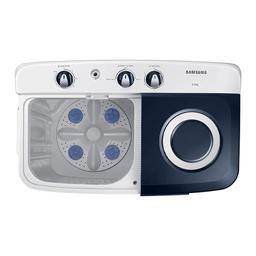 Samsung 6.5 kg, 5 star, Semi-Automatic Washing Machine (WT65R2200LL/TL, Air Turbo Drying, LIGHT GRAY)
