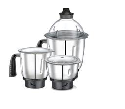 Prestige Endura 1000W Mixer Grinder with Ball Bearing Technology(Stainless Steel 4 Jars, Black & Silver)