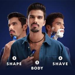 Gillette Fusion Proglide 4-in-1 Styler for Trimming | Shaving | Beard Edging | Body Hair Trimming Multi