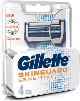 Gillette Skinguard Manual Shaving Razor Blades- Pack Of 4 Cartridges, Men