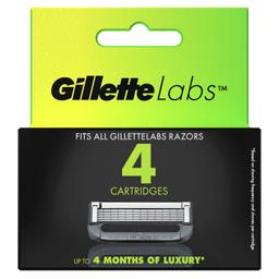 Gillette Labs Shaving Blades for Men – Pack of 4 Cartridges
