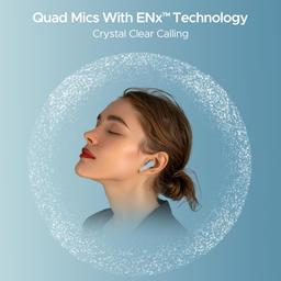 boAt Airdopes Atom 81 Pro Truly Wireless in Ear Ear Buds w/ 100Hrs of Playtime, 4 Mics with Enx, Beast Mode with 50Ms Low Latency, 13Mm Drivers, Iwp Tech, ASAP Charge(Slate Fusion)
