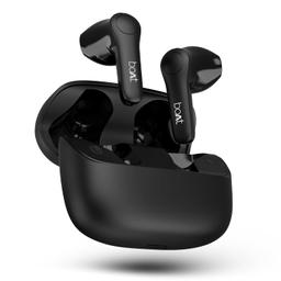 boAt Airdopes Atom 81 Pro Truly Wireless in Ear Ear Buds w/100Hrs of Playtime, 4 Mics with Enx, Beast Mode with 50Ms Low Latency, 13Mm Drivers, Iwp Tech, ASAP Charge(Obsidian Noir)