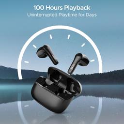 boAt Airdopes Atom 81 Pro Truly Wireless in Ear Ear Buds w/100Hrs of Playtime, 4 Mics with Enx, Beast Mode with 50Ms Low Latency, 13Mm Drivers, Iwp Tech, ASAP Charge(Obsidian Noir)