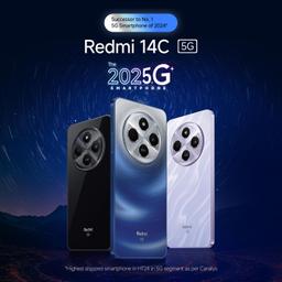 Redmi 14C 5G (4GB RAM, 64GB, Stargaze Black)