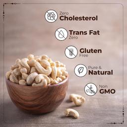 Happilo 100% Natural Premium Whole Cashews 500 g Value Pack | Whole Crunchy Cashew | Premium Kaju nuts | Nutritious & Delicious | Gluten Free & Plant based Protein