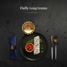 Daawat Super Basmati Rice 5Kg| Fluffy Long Grains| Cooked upto 20mm*