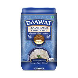 Daawat Traditional Basmati Rice 1Kg| Premuim Aromatic Rice| Aged upto 2 Years