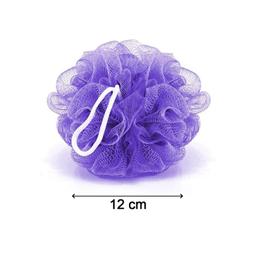 Kai, Bath Shower Loofah Sponge, Pouf Body Scrubber Exfoliator| Ultra Soft, Round Bath Sponge Loofah, Buy 1 Get 1 Free