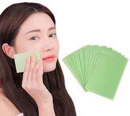 Kai Oil Control Blotting Paper Natural Japanese Paper,Travel-friendly- (100 Pcs)