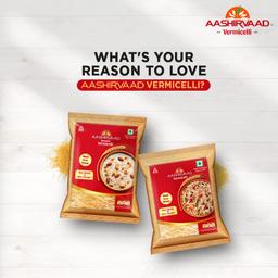 Aashirvaad Vermicelli 850g, cream color