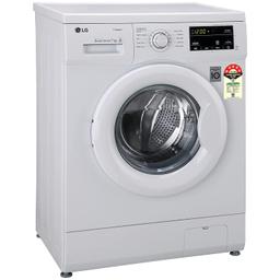 LG 7 Kg, 5 Star, Direct Drive Technology, Steam Wash, 6 Motion DD, Smart Diagnosis, Fully-Automatic Front Load Washing Machine (FHM1207SDW, Allergy Care, In-Built Heater, Touch Panel, White)