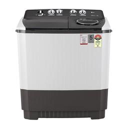 LG 9Kg 5 Star Washing Machine Spin 6.5Kg, Rust Free Body, Roller Jet Pulsator, Wind Jet Dry, Grey, P9041SGAZ