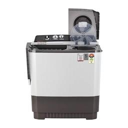 LG 9Kg 5 Star Washing Machine Spin 6.5Kg, Rust Free Body, Roller Jet Pulsator, Wind Jet Dry, Grey, P9041SGAZ