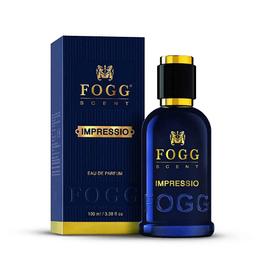 FOGG Men Spray Scent Impressio Perfume , Long-Lasting, Fresh & Powerful Fragrance Spray, Eau De Parfum, 100Ml