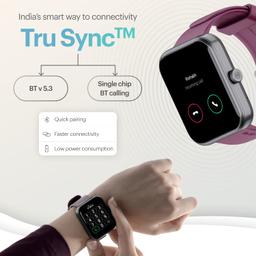 Noise Pulse 2 Max 1.85" Display, Bluetooth Calling Smart Watch, 10 Days Battery, 550 NITS Brightness, Smart DND, 100 Sports Modes, Smartwatch for Men and Women (Rose Pink)