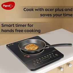 Pigeon By Stovekraft 14429 Acer Plus 1800 Watt Induction Cooktop  (Black)