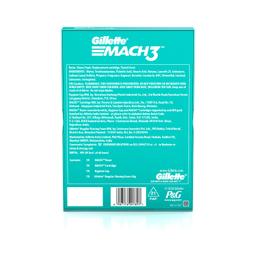 Gillette Mach3 Celebrations Gift Pack (Mens Grooming Kit with Mach3 Razor, Hygiene Cap, Cartridge & Foam), Men