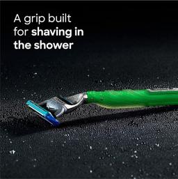 Gillette Sport 5-Blade No Slip Aquagrip Men’S Razor + 1 Cartridge
